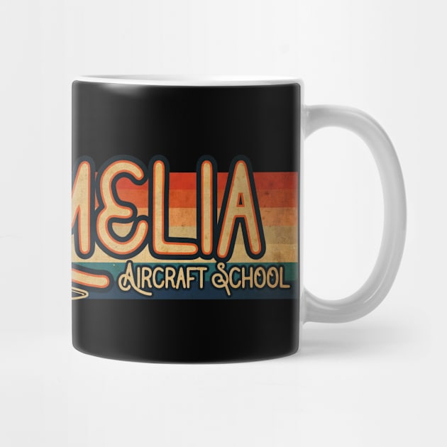 Amelia Aircraft School by CTShirts